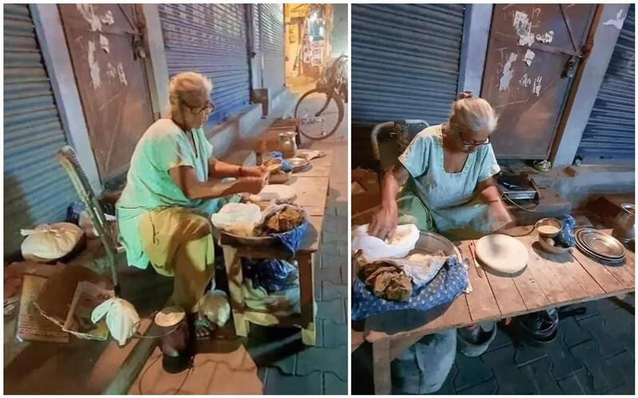 Diljit Dosanjh post woman selling paranthas