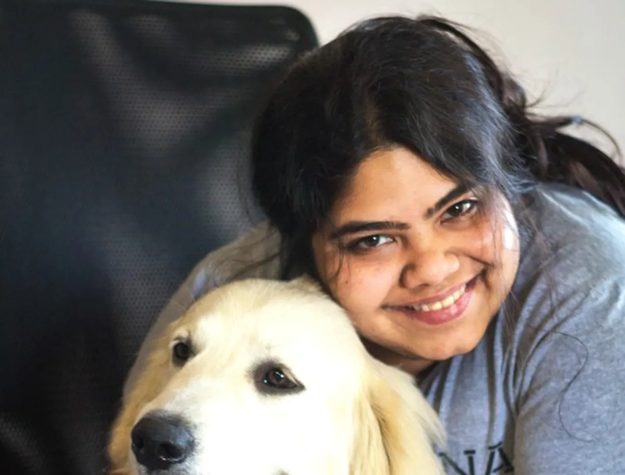 Arpita Kapoor with Yoda