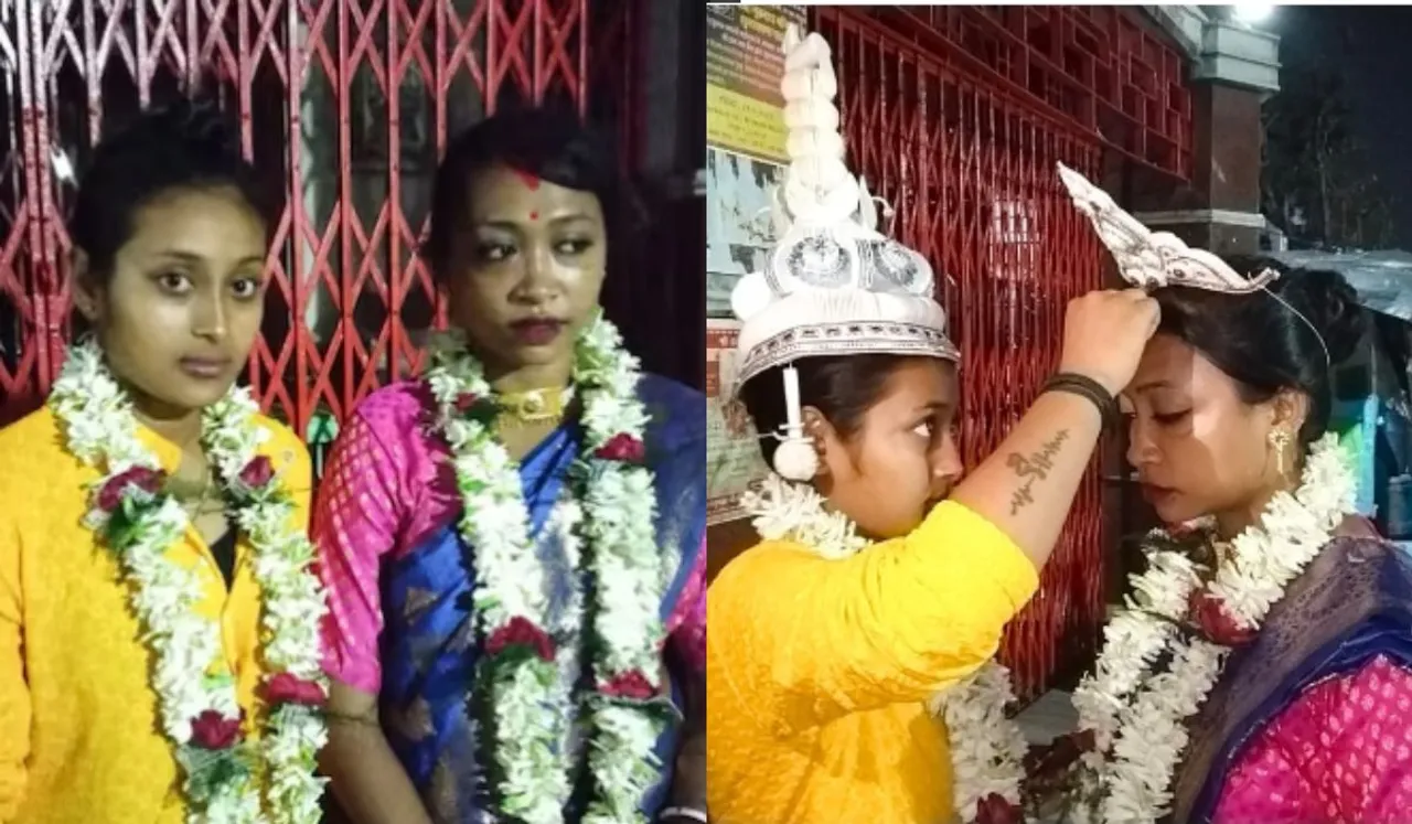 Kolkata Lesbian Couple Get Married