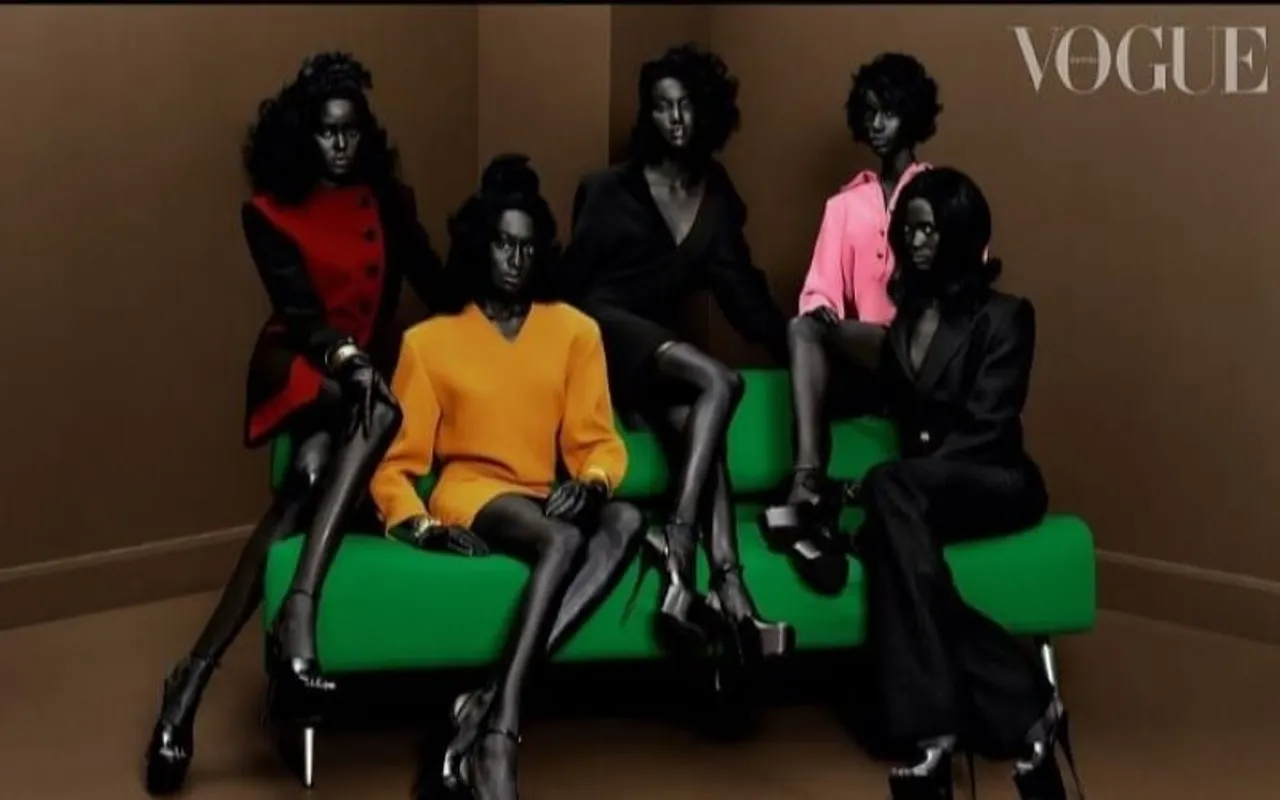 vogue cover criticised, Vogue Cover Black Models