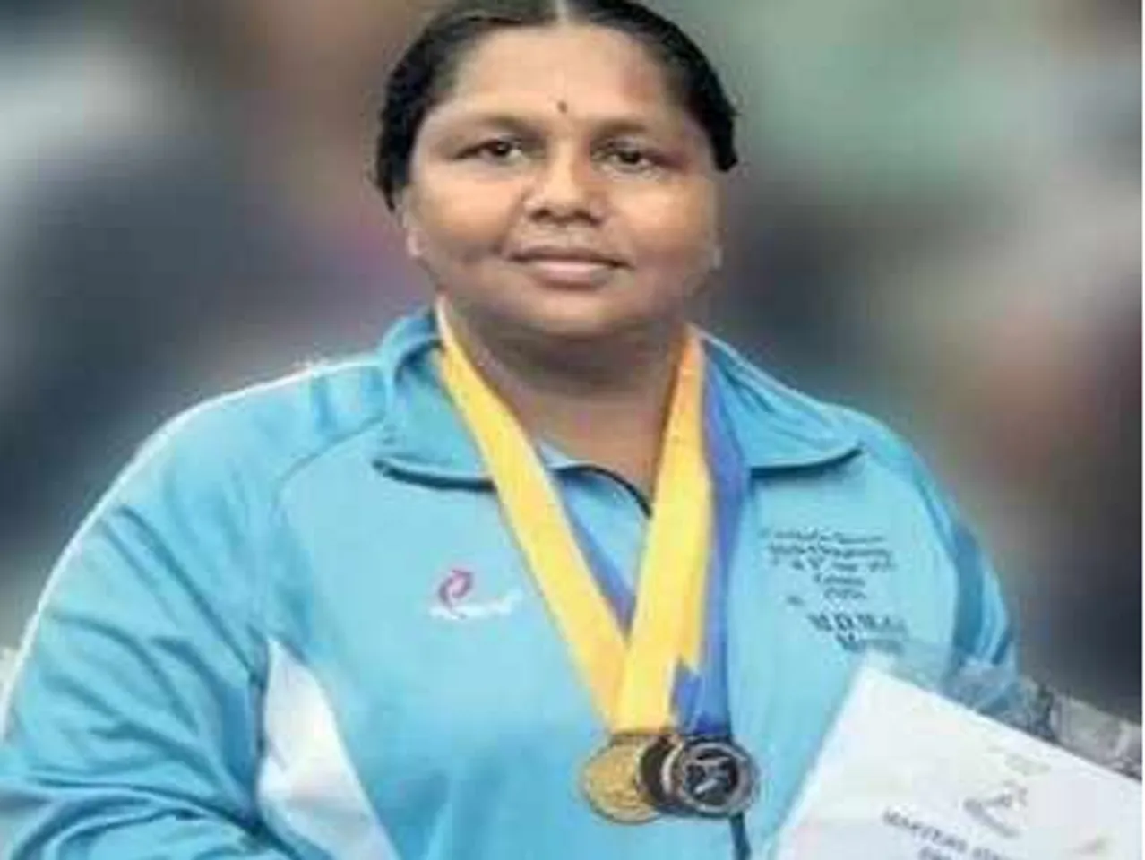 Mysore Mother won Gold in Master Athletic Meet