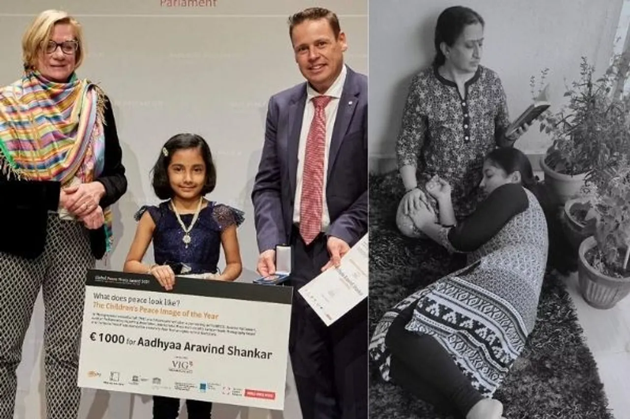 Meet 7-Year-Old Aadhyaa Aravind Shankar, The First Indian To Win Global Peace Photo Award