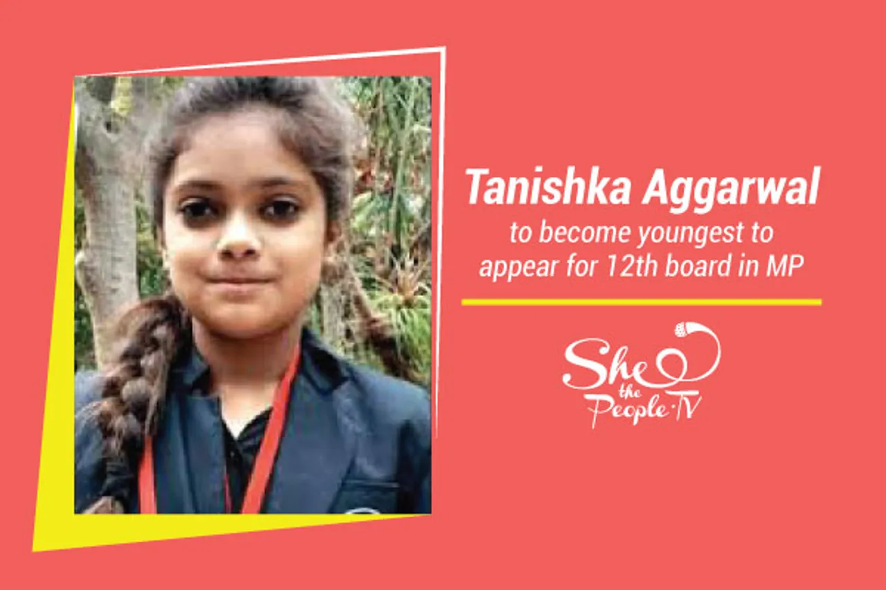 MP Girl Youngest 12th boards