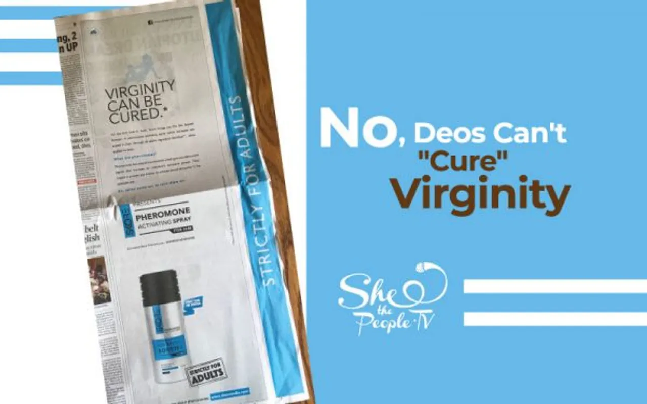 Deodorant Ad Promises Men That Their “Virginity Can Be Cured”