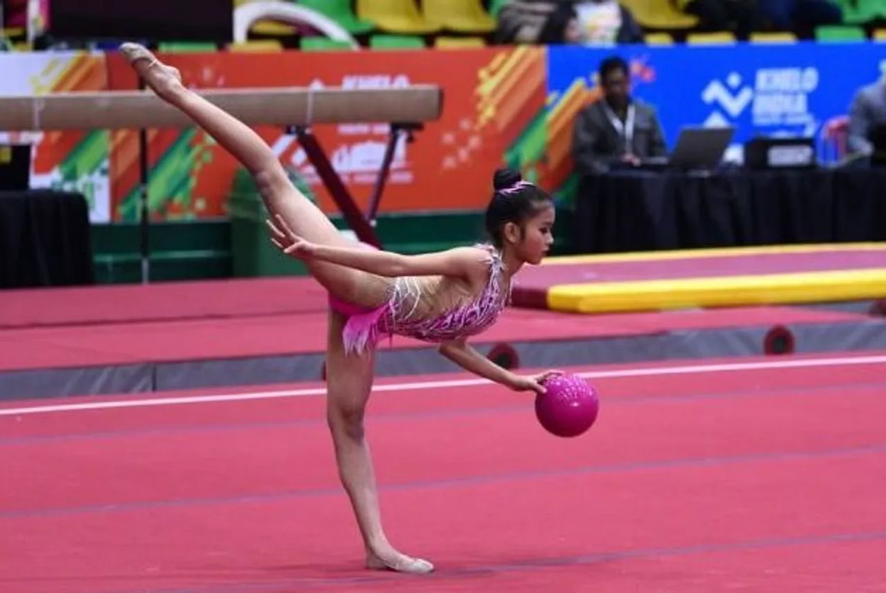 With No Coach This Assam Teen Mastered Gymnastics Via Skype