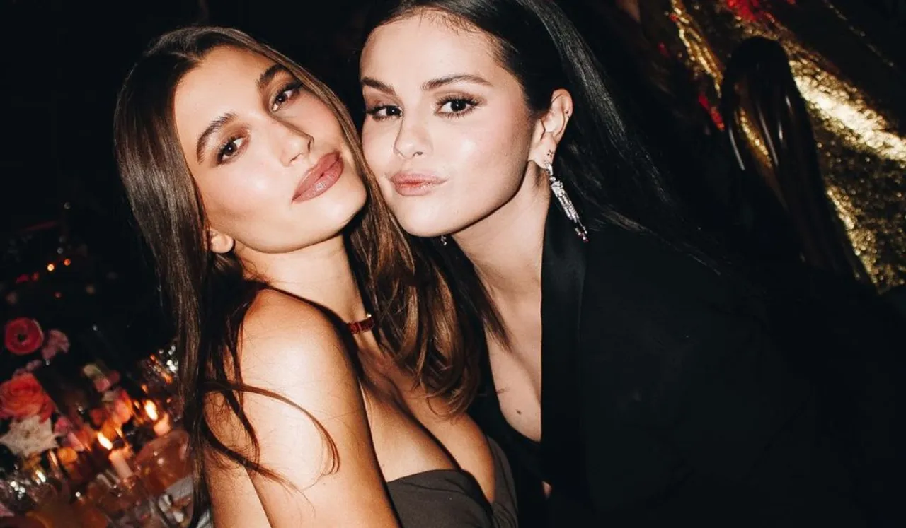 Selena Gomez Hailey Bieber