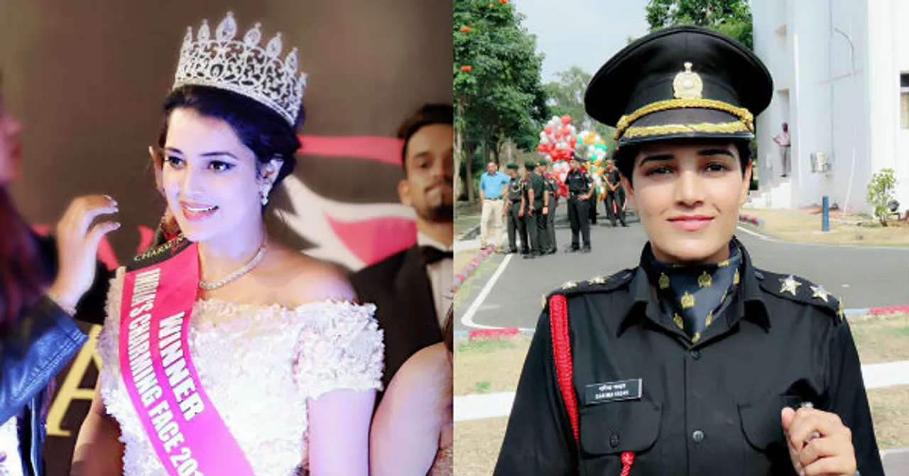 Meet Lt. Garima, A Former Beauty Pageant Winner Joins Indian Army