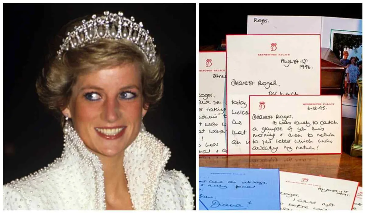 Rare Personal Letters Written By Princess Diana To Be Auctioned At Cornwall