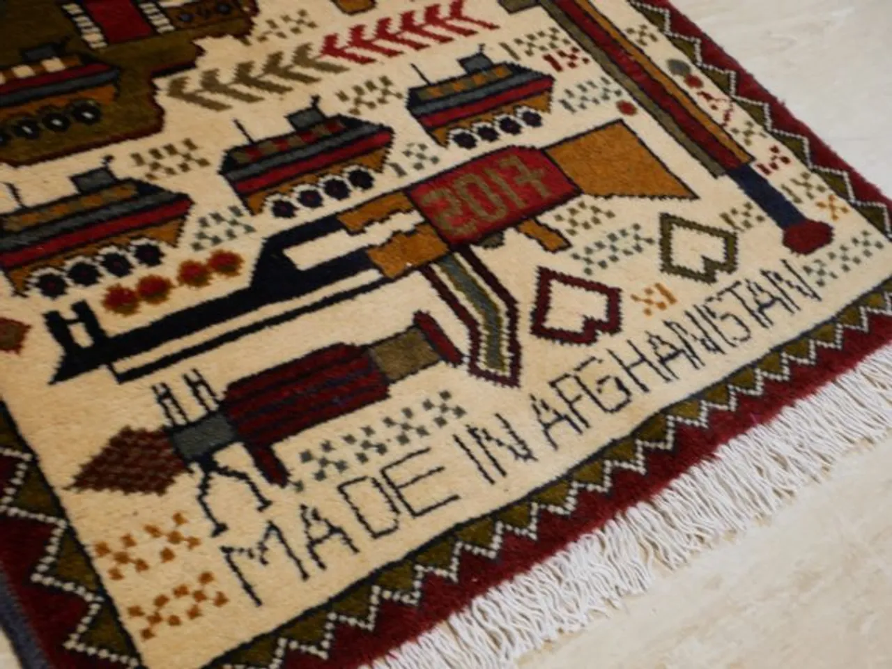 Afghan Women’s 'War Rugs' Evident Of A Disheartening Reality