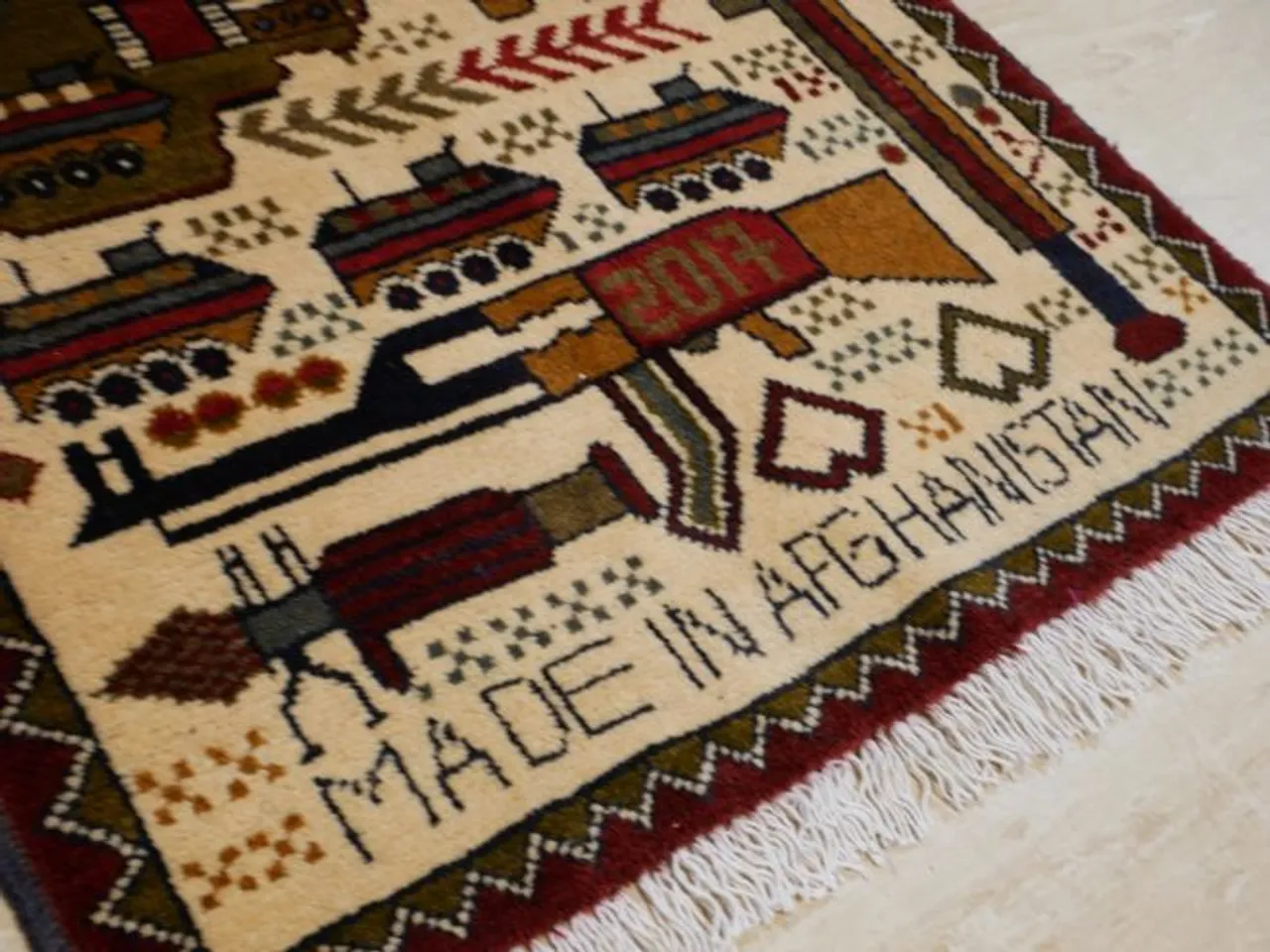 Afghan Women Rugs War