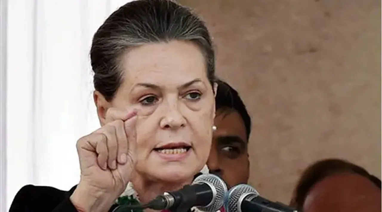 sonia gandhi offers to resign, congress leadership crisis