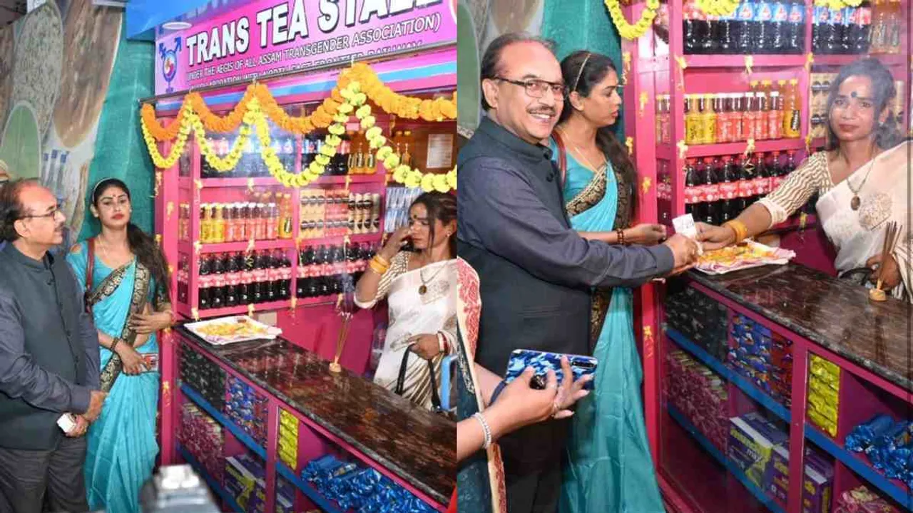 Trans Tea Stall At Guwahati Station