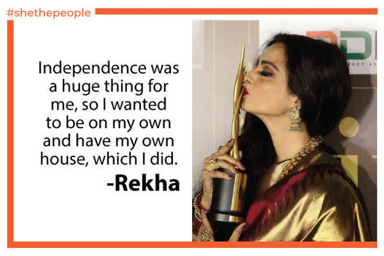 Rekha Quote