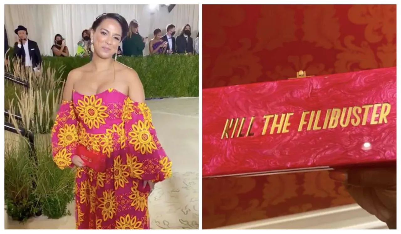 Met Gala: Teen Vogue Editor Versha Sharma's Clutch Makes A Sharp Political Statement