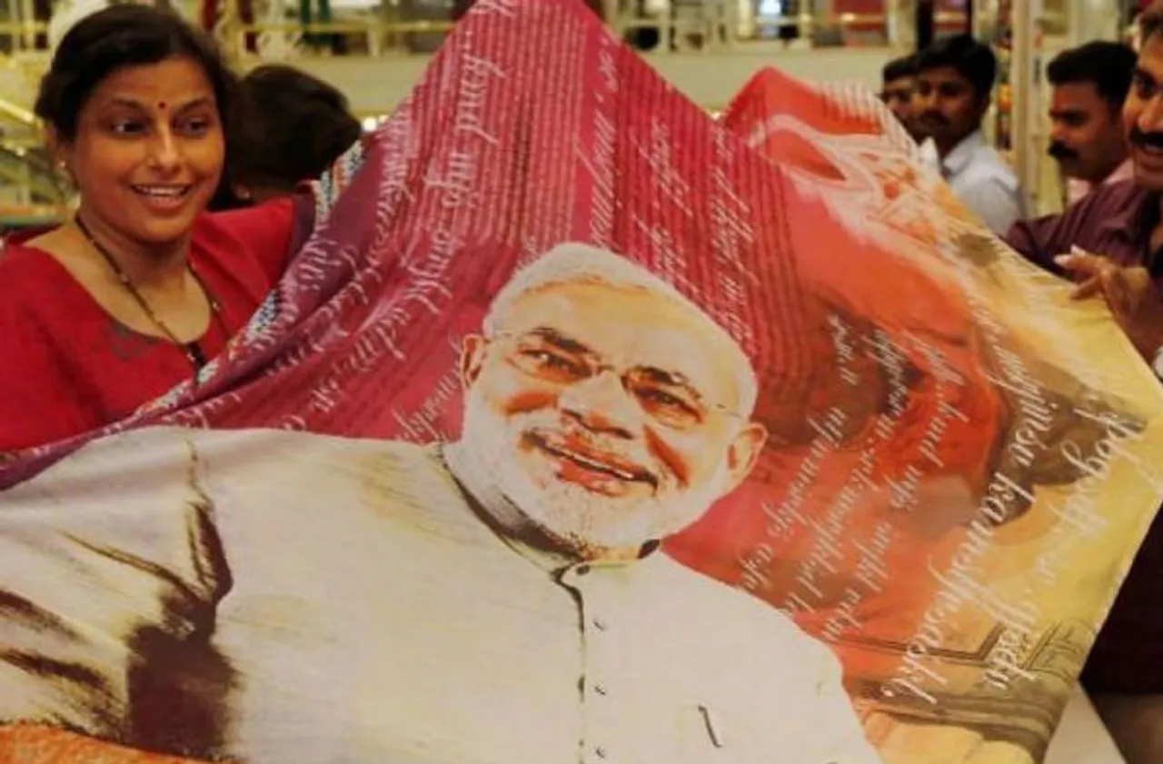 Women In Surat Are Swooning Over 'Modi Saree'