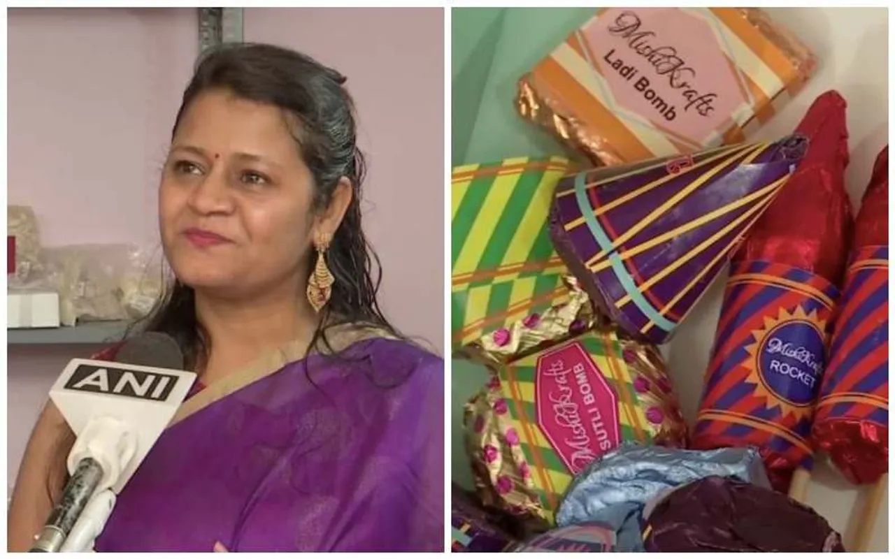 Eat Crackers, Don't Burst Them: Bengaluru-Based Woman Sells Diwali Cracker-Shaped Chocolates