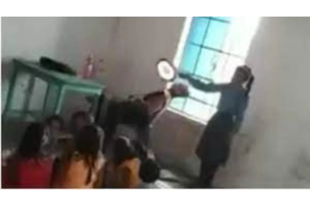 Bihar Teacher Dozes Off In Class