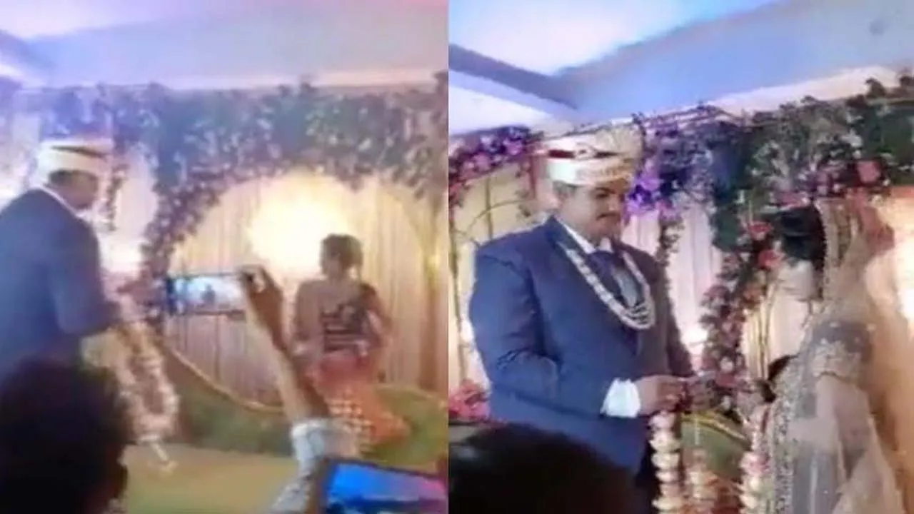 Viral Video: Bride Plays Kabaddi During Jaimaala Ceremony