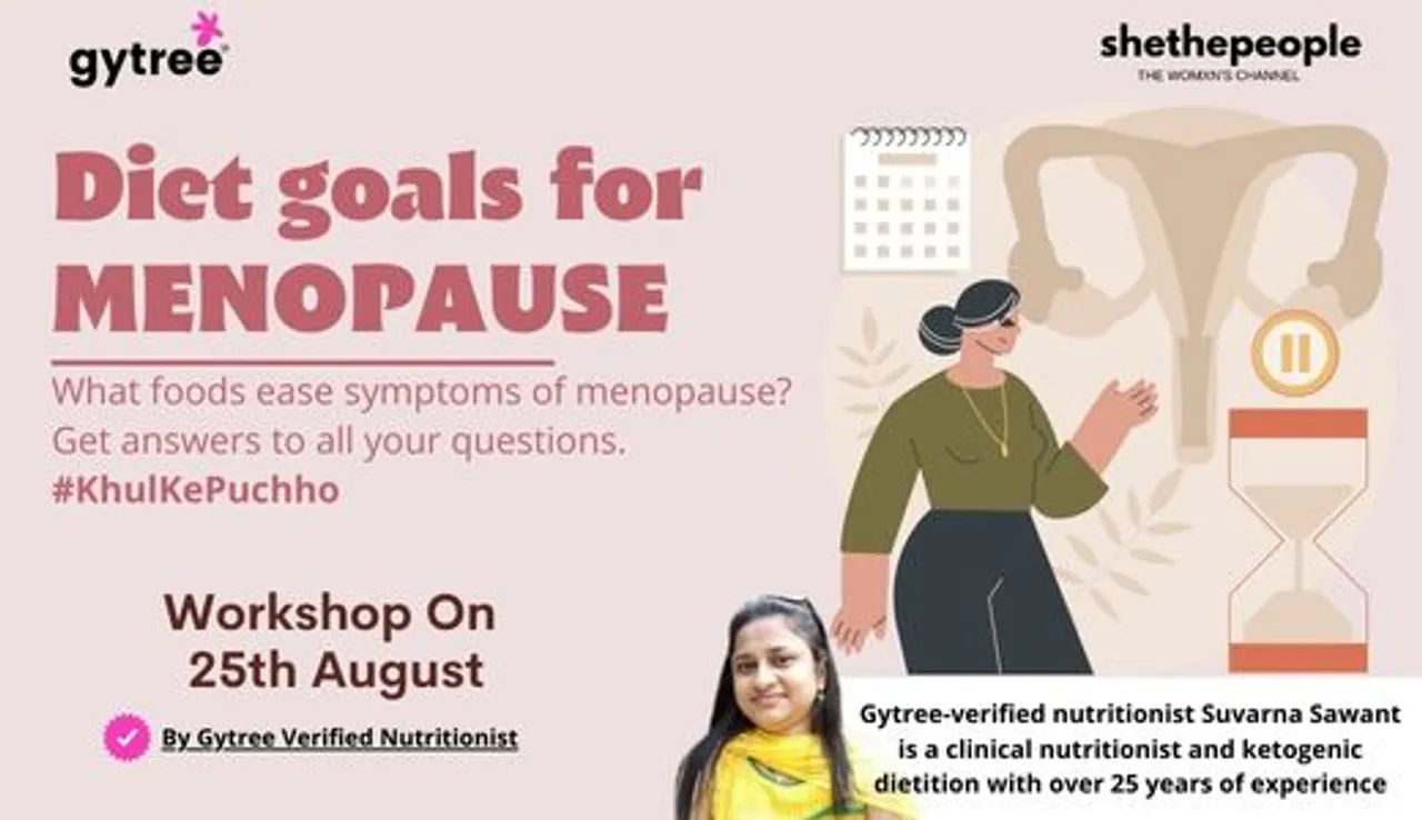 Diet goals for MENOPAUSE