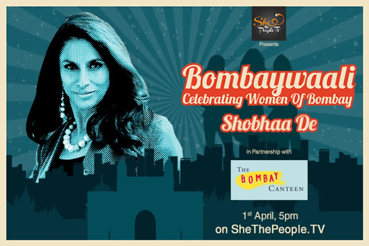 Bombaywaali with Shobhaa De