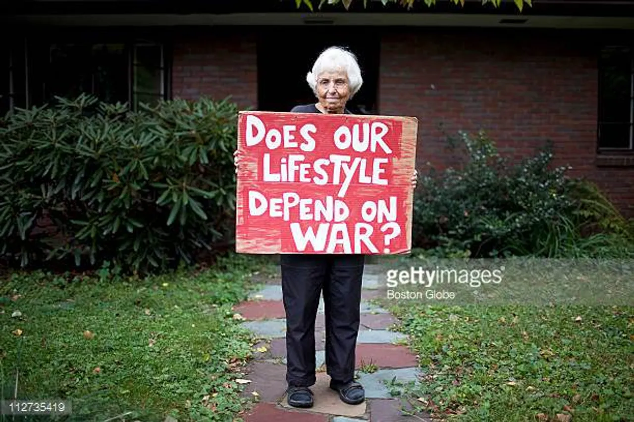 98-Yr-Old Activist Arrested In US Fossil Fuel Protest