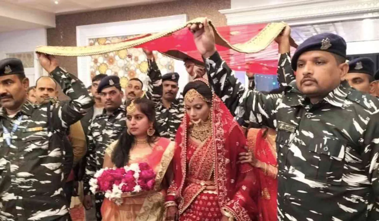 "Brothers For Life": CRPF Jawans Attend Wedding Of Late Colleague's Sister