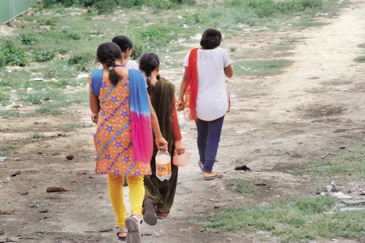 Problems faced by women in open defecation