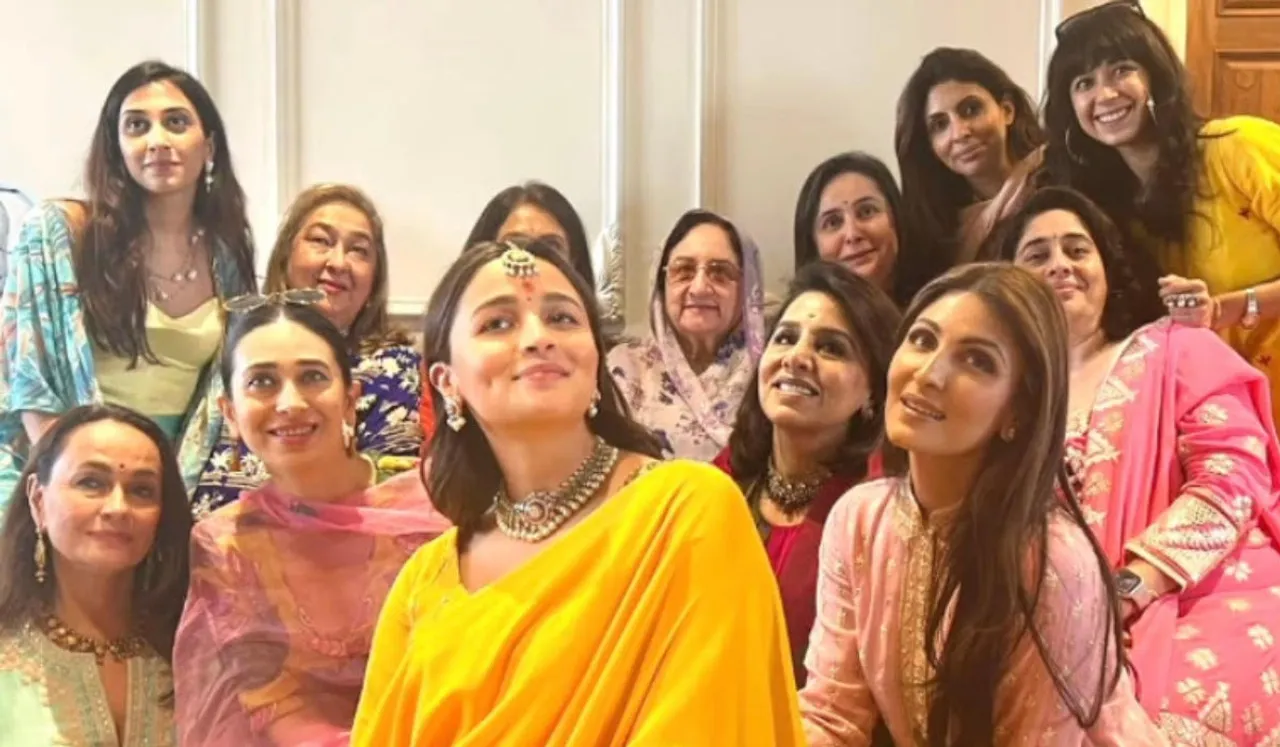 A Peek Inside Alia Bhatt's Festive Baby Shower With Family