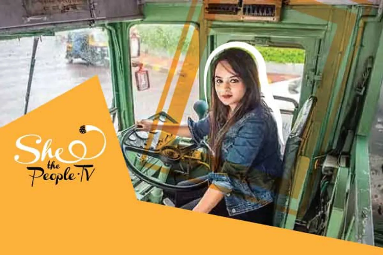 Mumbai's First Female Bus Driver