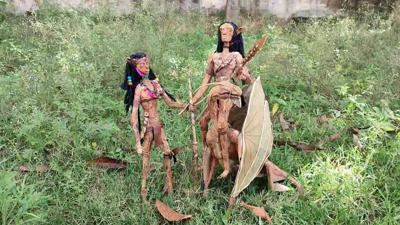 Puducherry Students Make Avatar Figurines