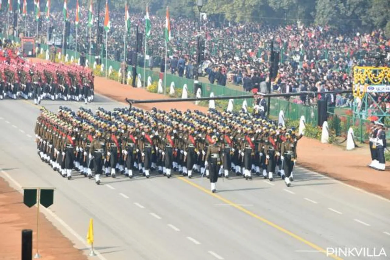Lucknow girl in republic day parade