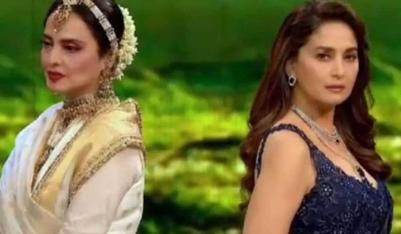 Madhuri Dixit and Rekha Perform Silsila’s Popular Scene