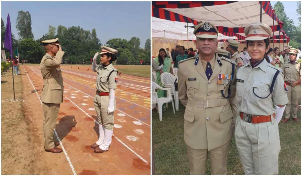 Proud Moment: At Her Graduation, DSP Daughter Salutes DIG Father In Viral Photo