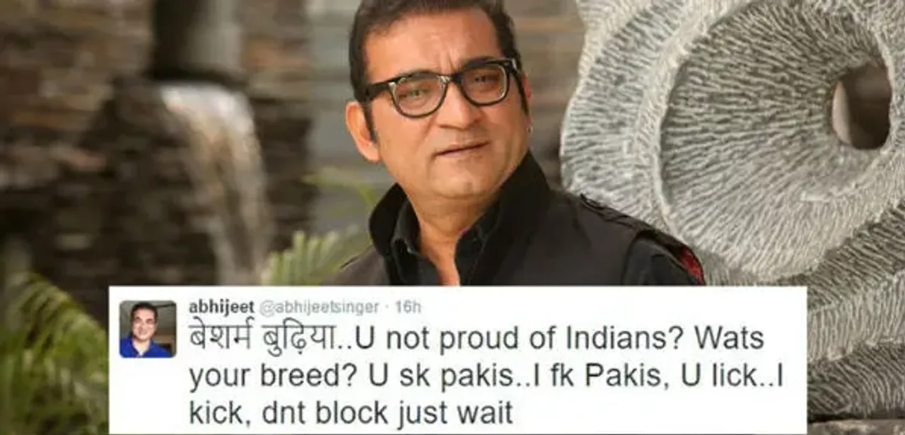 Revealed: Singer Abhijeet was arrested but let out on bail in July for his abusive language against woman journalist