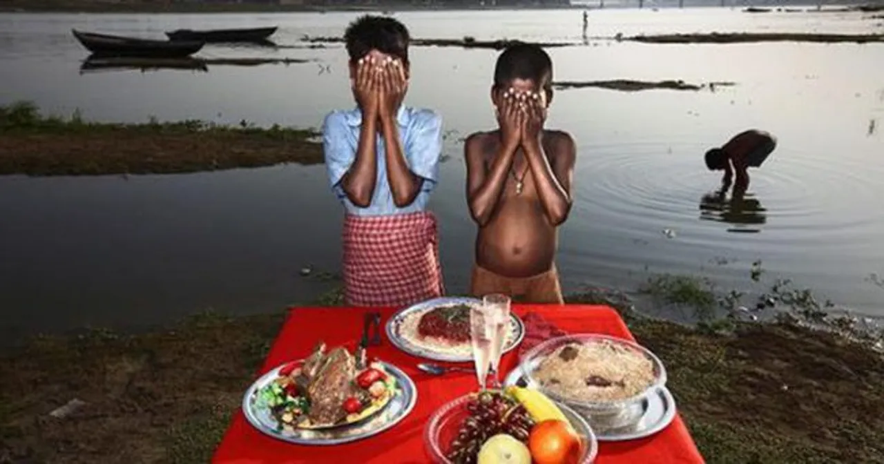 Photographing Hungry People As Props Isn't Social Commentary