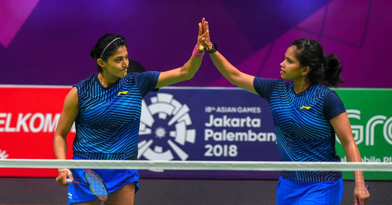 Ashwini Ponnappa and Sikki Reddy