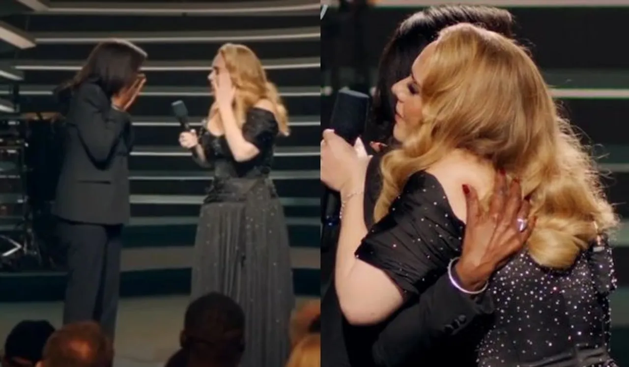 Adele's Surprise Reunion With English Teacher Moves Her To Tears