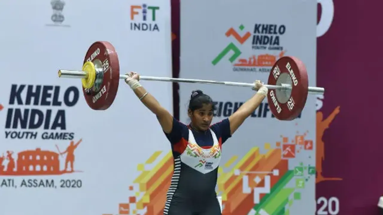 Poorna Sri Wins Weightlifting Gold