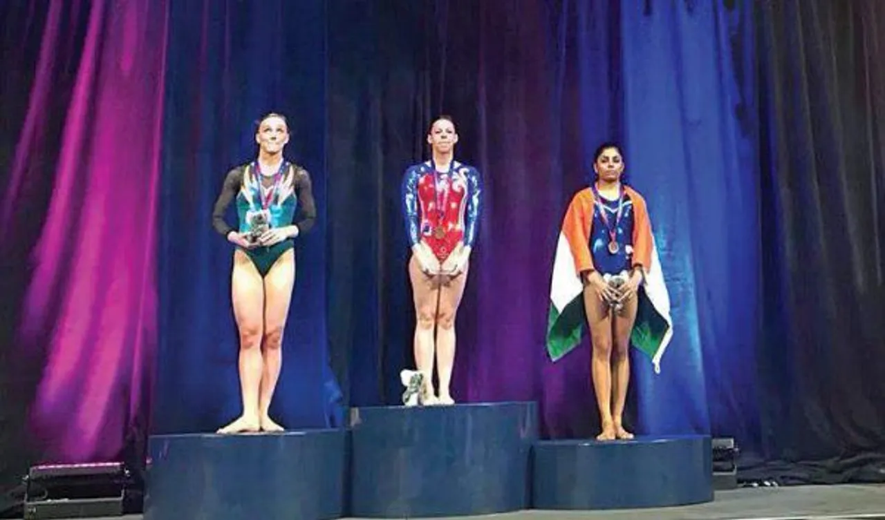 Gymnast Aruna Reddy