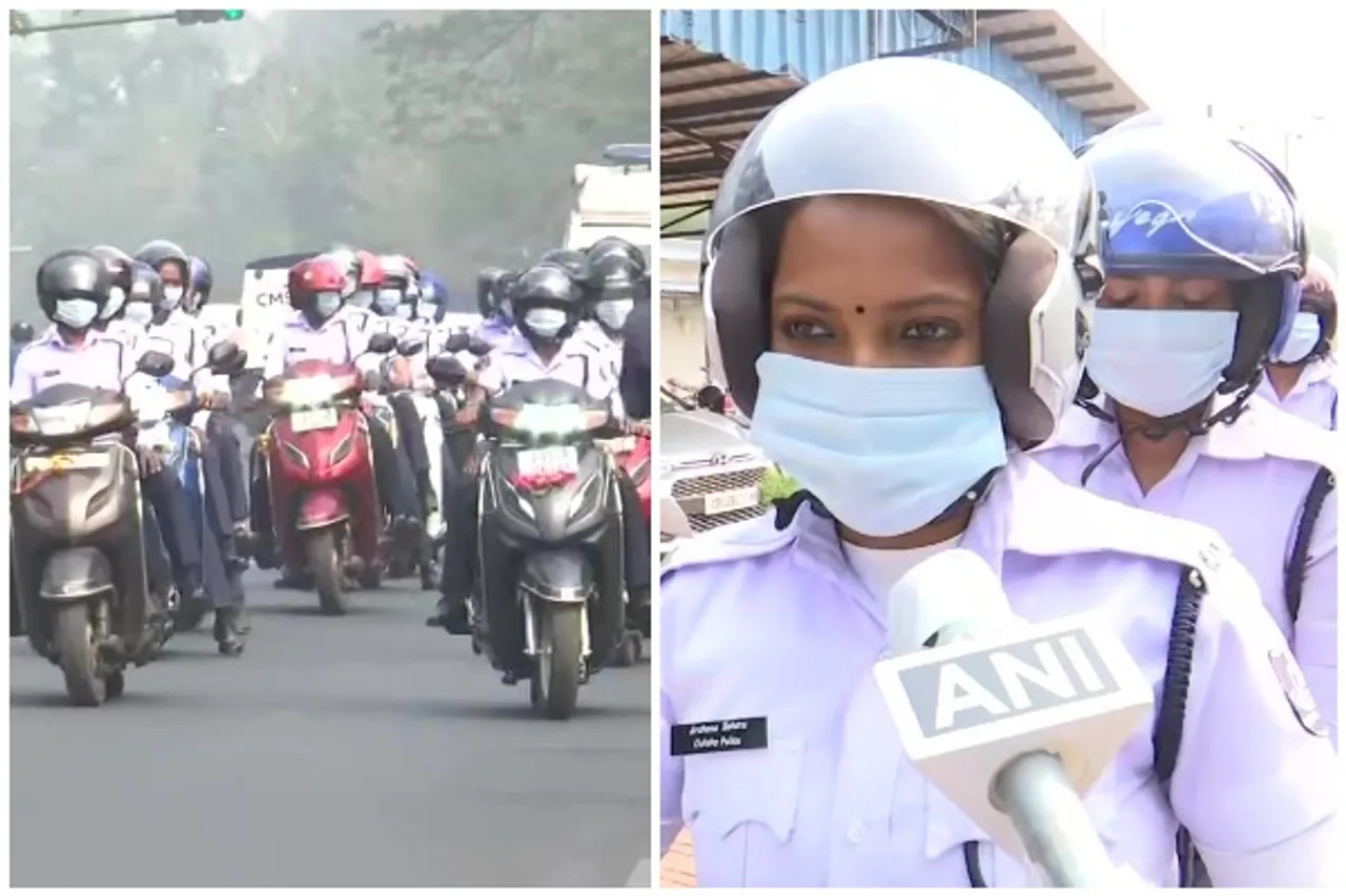 Bhubaneswar all-women scooter rally