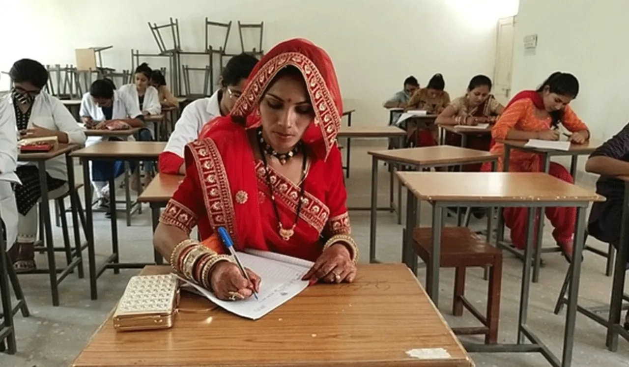 Rajasthan: Bride Appears For Exam Amidst Wedding Rituals In Barmer