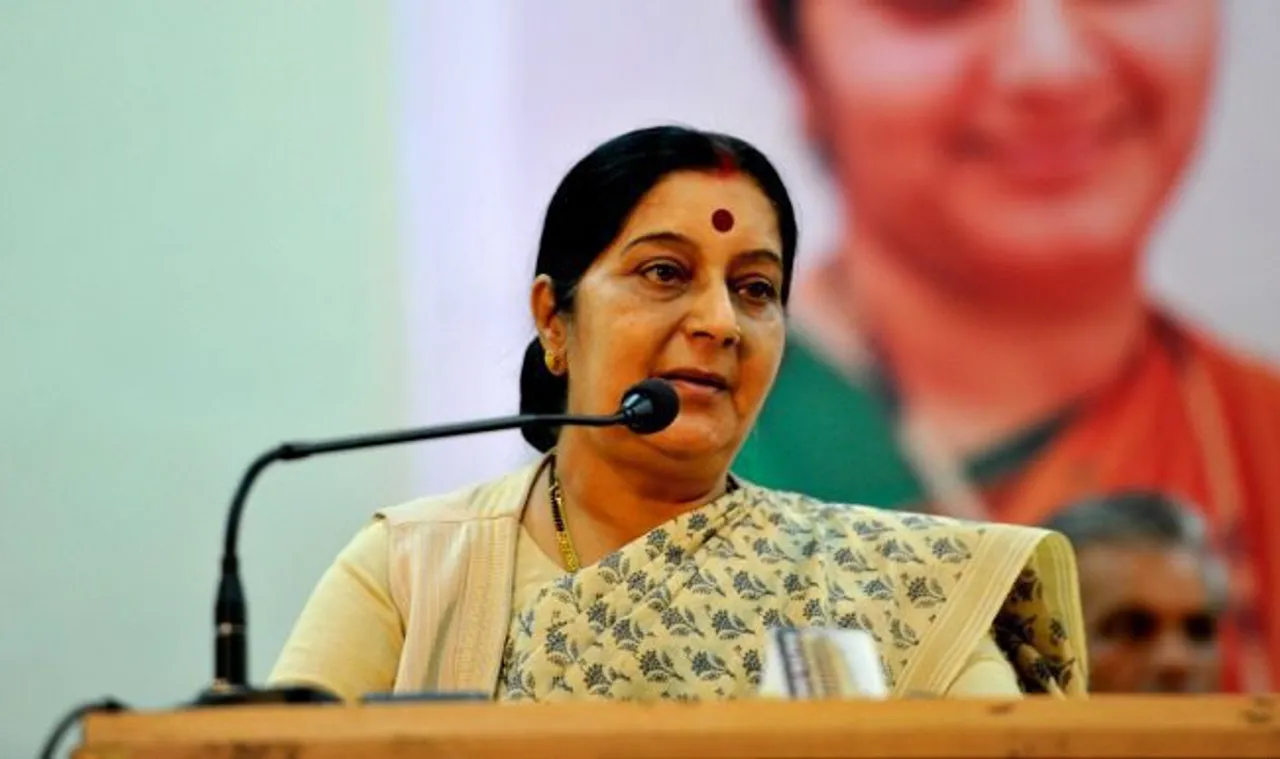 Swaraj Trying To Help Indian Woman Facing In-Laws’ Abuse In Pak