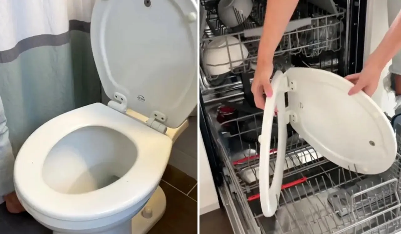 Viral Video Of Toilet Cleaning Hack Spark Controversy, Know Why?