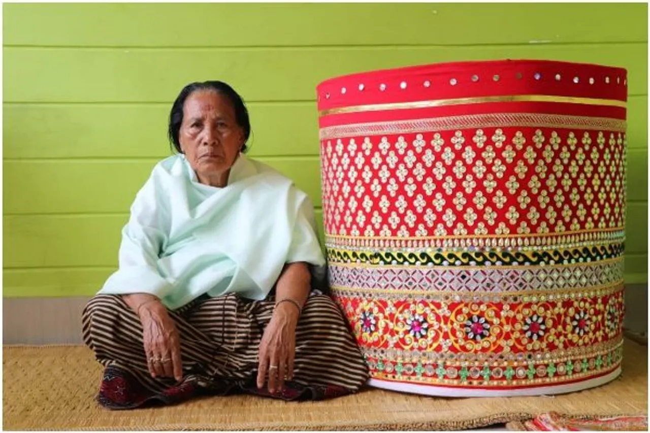 Manipur's 88-Year-Old Textile Vetran Hanjabam Radhe Devi Gets Padma Shri
