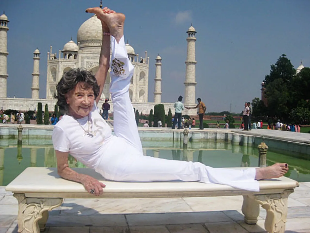 Oldest Yoga Teacher, Tao Porchon Lynch is 97 and truly stunning