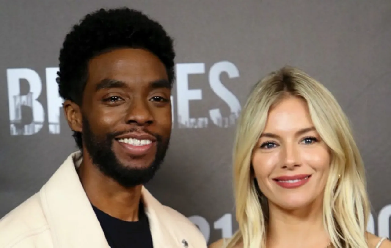 Sienna Miller Says Chadwick Boseman Took Pay Cut To Ensure Fair Pay