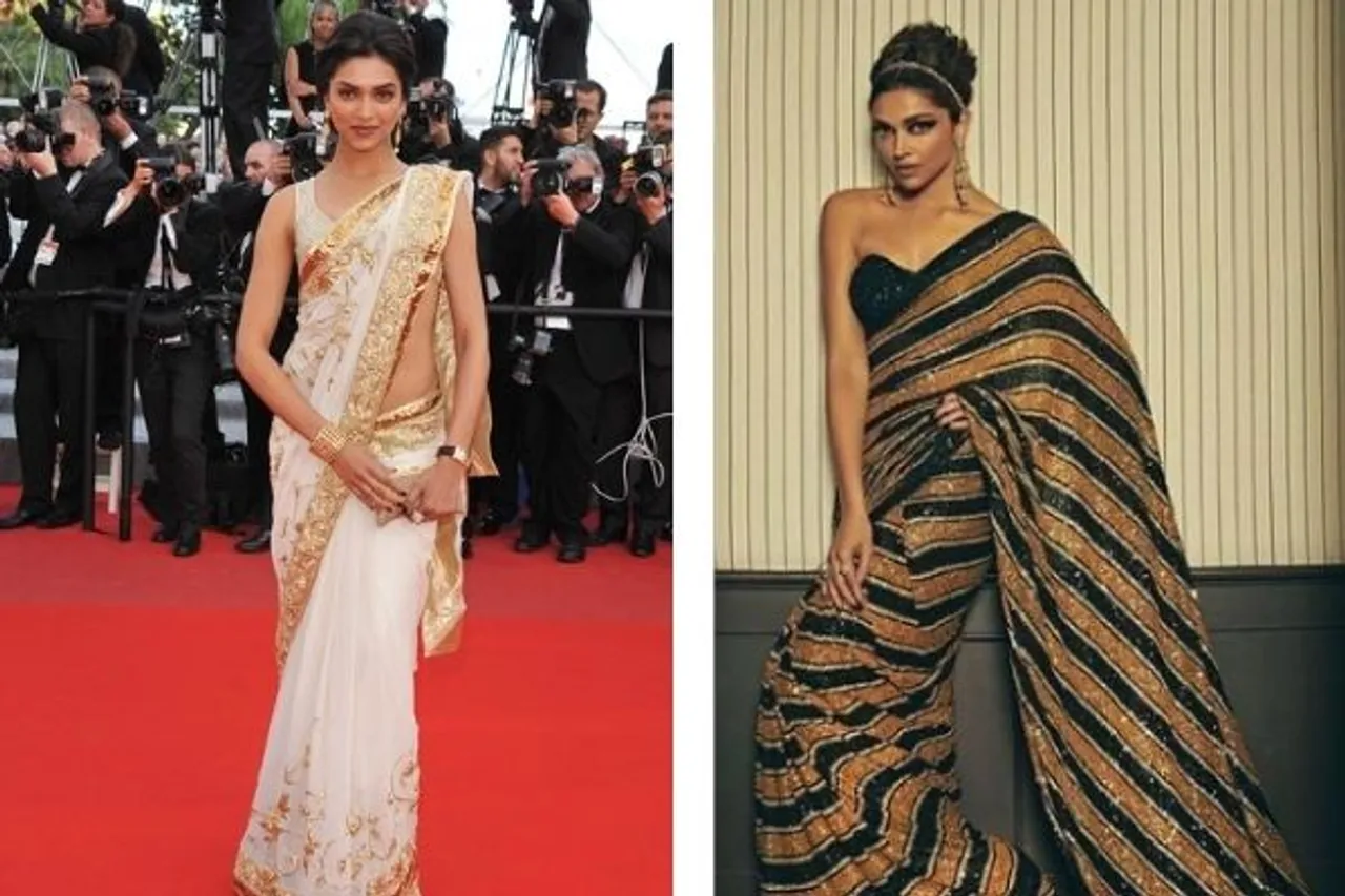 Saree At Cannes Red Carpet