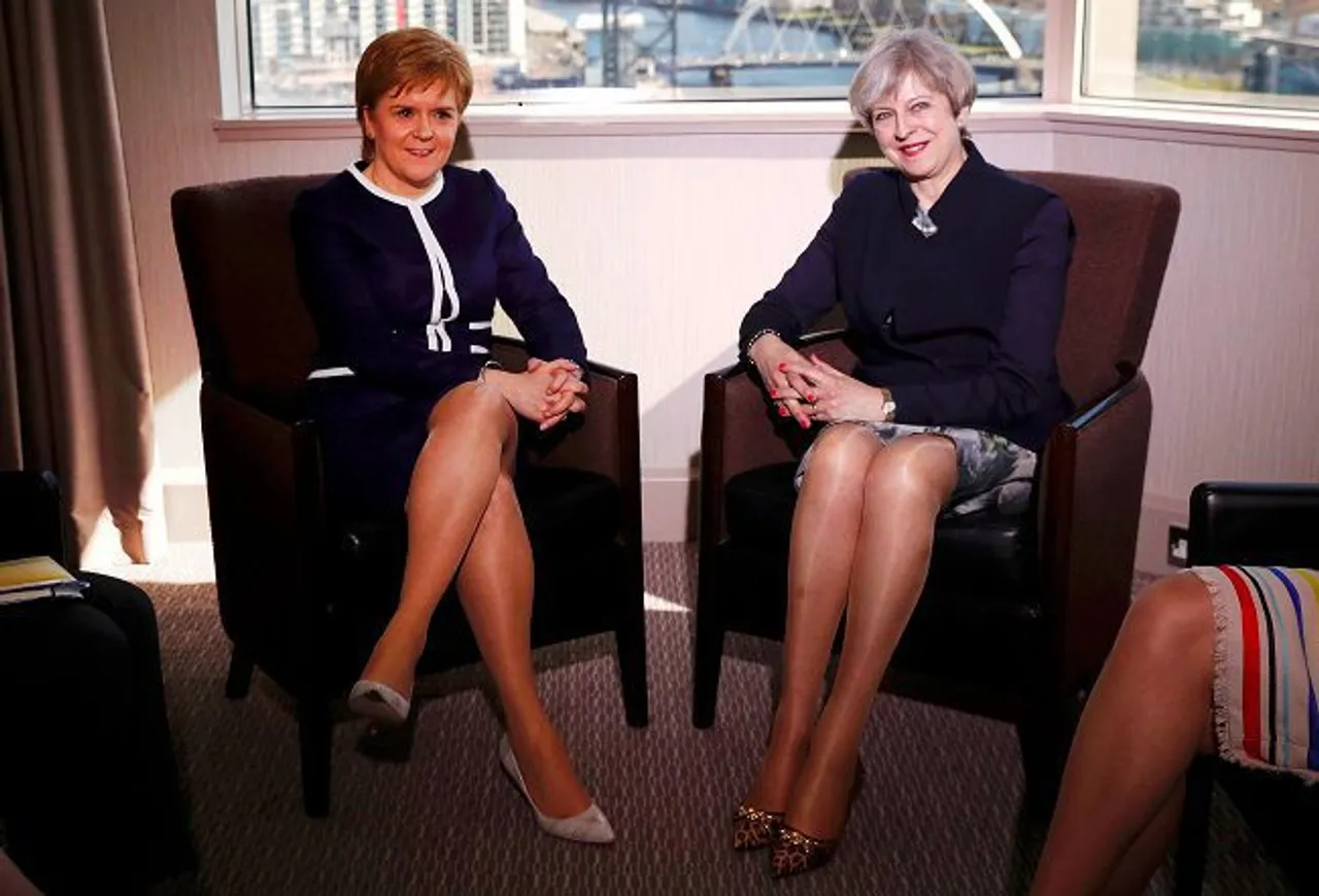 Daily Slammed For Sexist "Legs-It" Comment On UK-Scot Leaders' Meet 