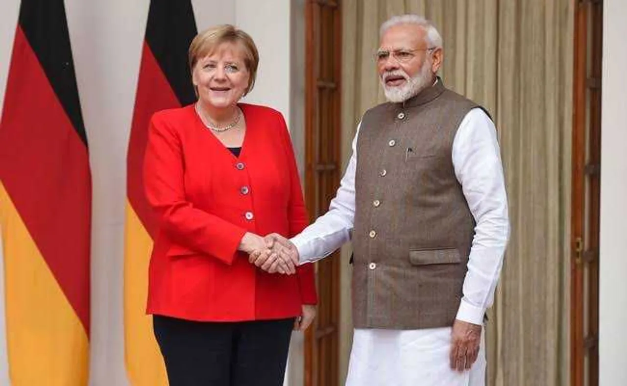 Angela Merkel India Visit