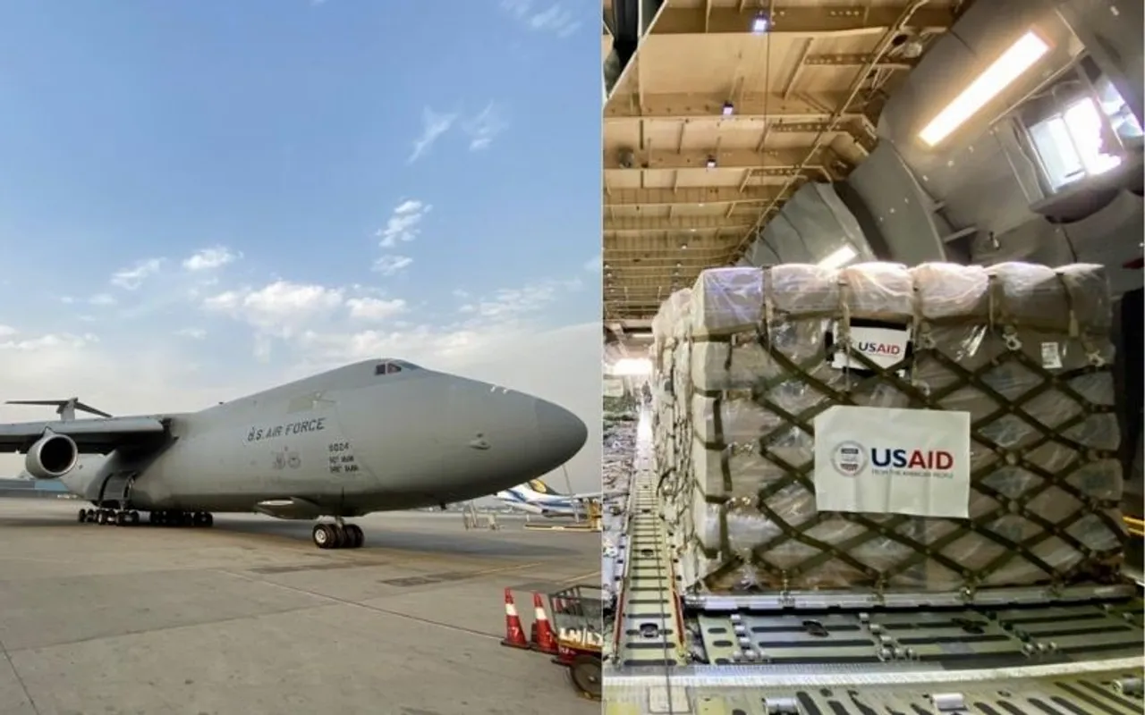 American COVID-19 Shipment With Emergency Supplies Arrives In India